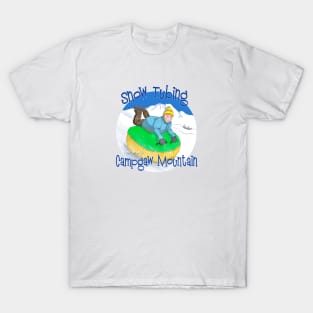 Campgaw Mountain Snow Tubing, New Jersey T-Shirt